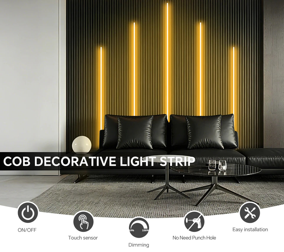 Smart COB LED Touch Strip Light from CORVO