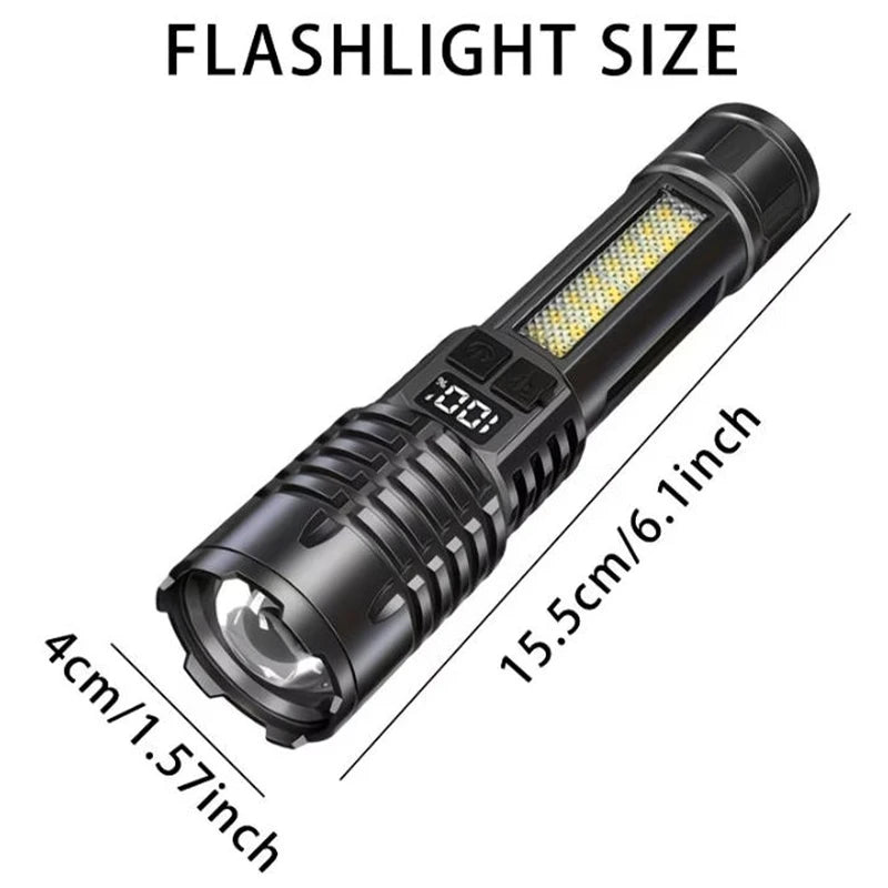 Powerful USB Rechargeable COB Flashlight from CORVO