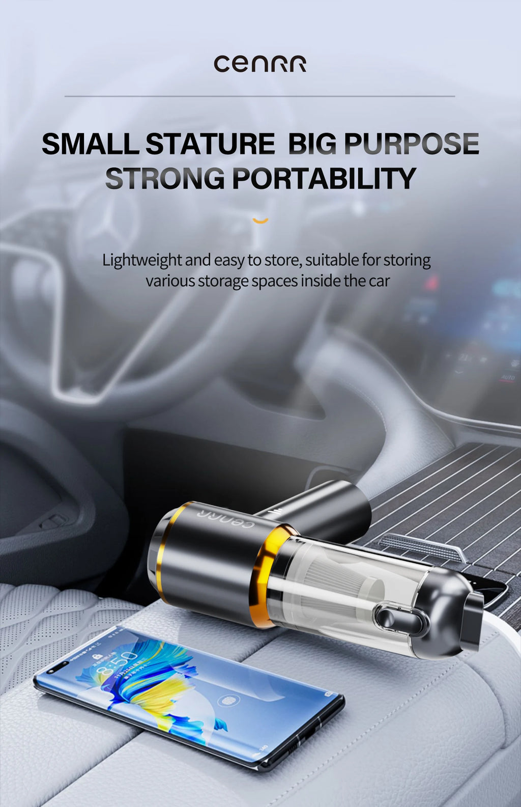 Mini portable Vacuum & Blower from CORVO