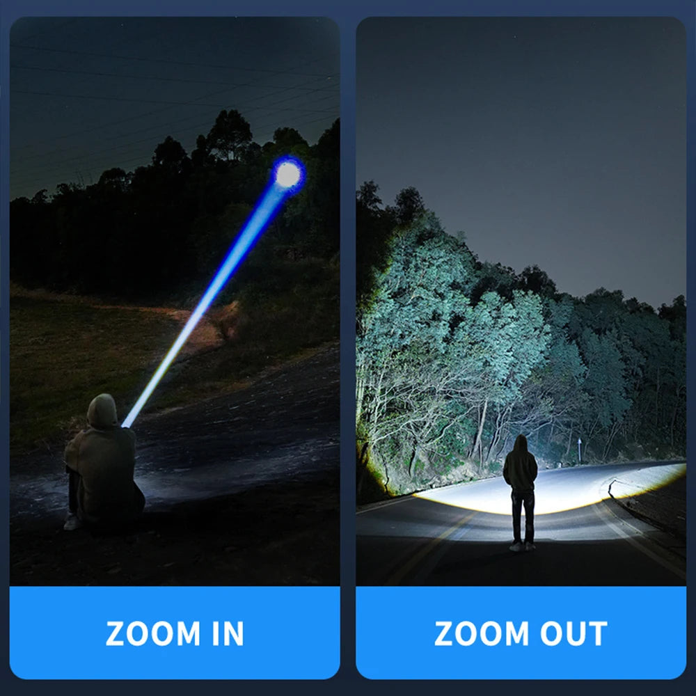 Powerful USB Rechargeable COB Flashlight from CORVO