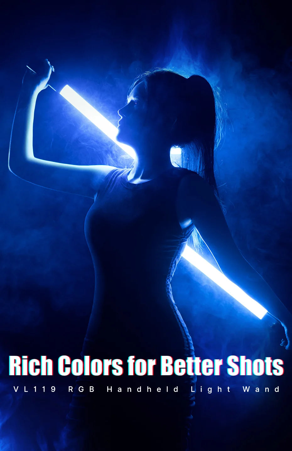 VL119 RGB LED Light Wand from CORVO