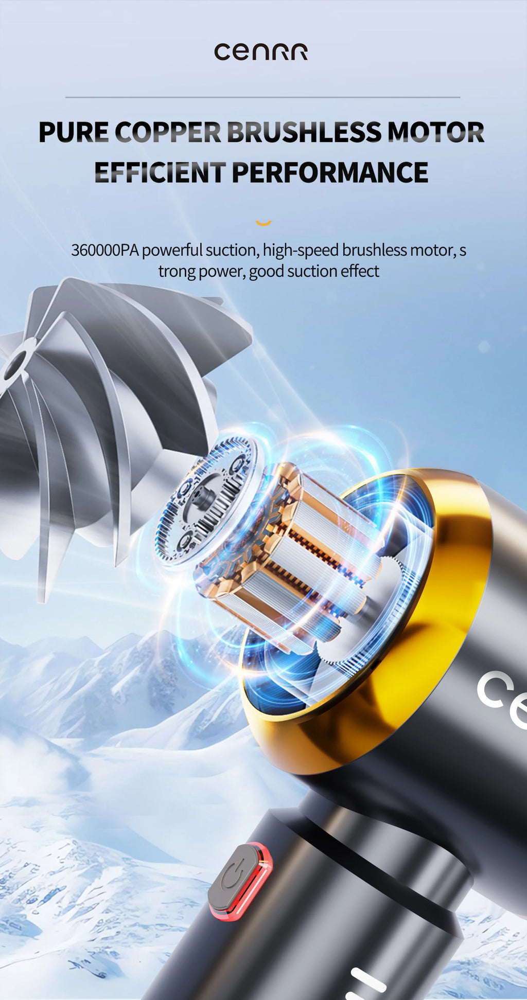 Mini portable Vacuum & Blower from CORVO