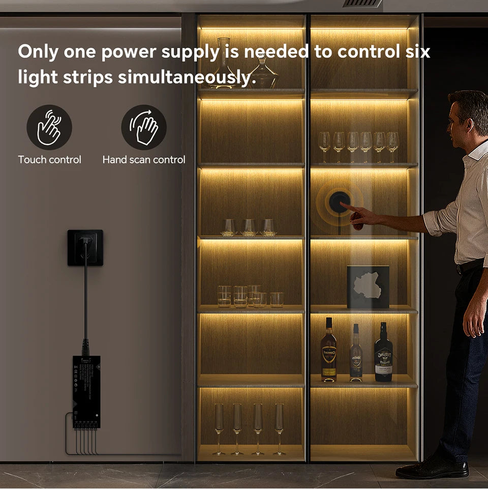 Smart COB LED Touch Strip Light from CORVO