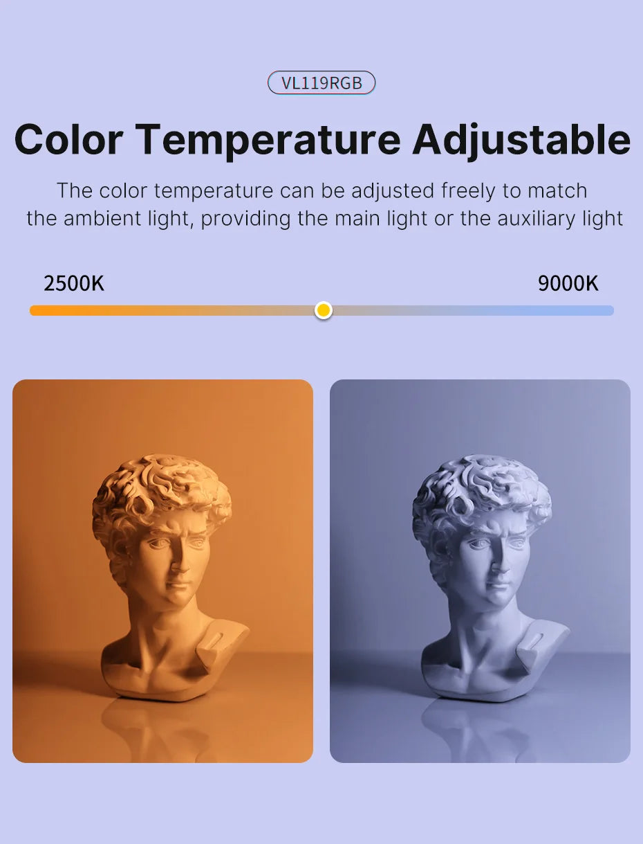 VL119 RGB LED Light Wand from CORVO