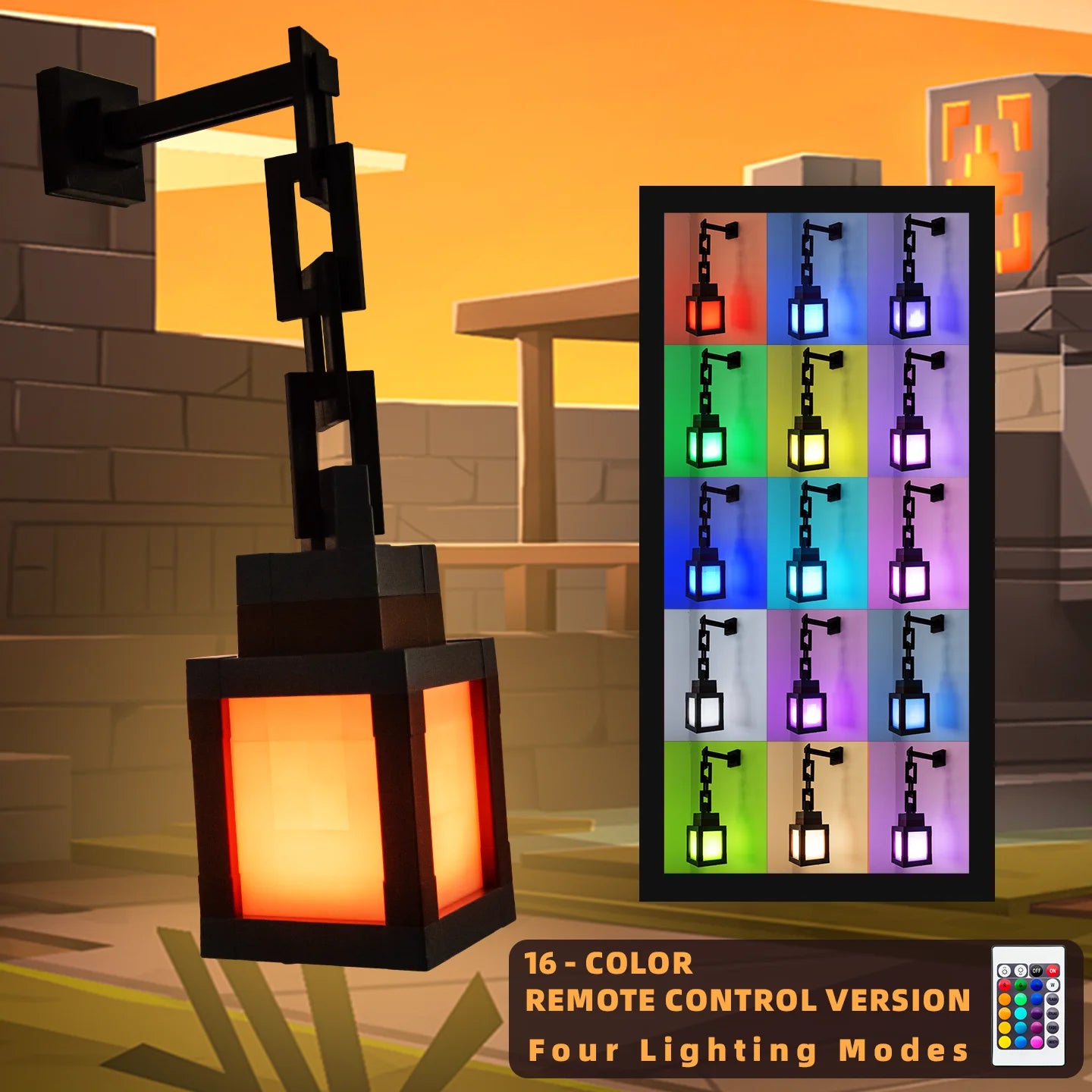16-Color Pixel Night Lamp From CORVO