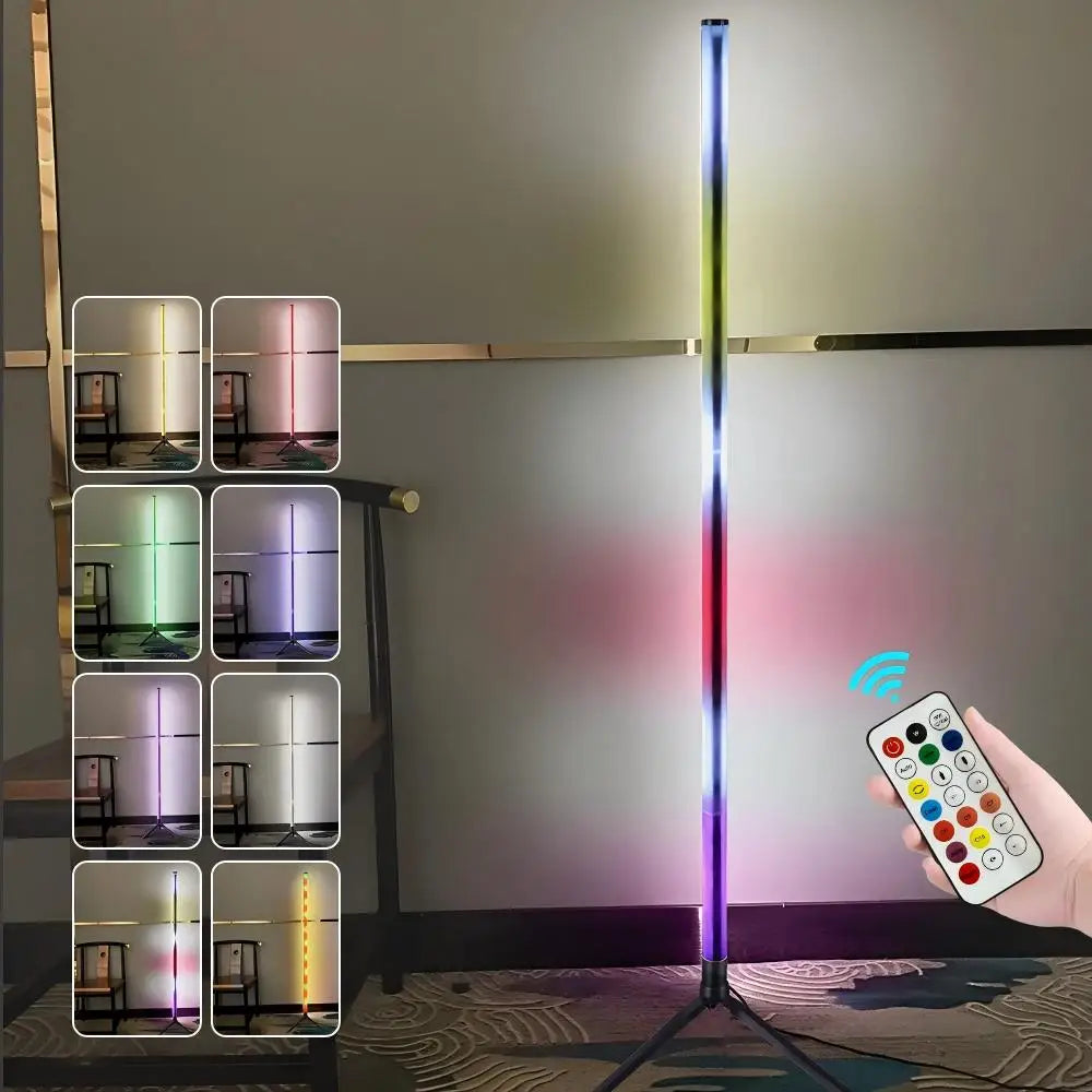 Smart RGB Corner Floor Lamp From CORVO