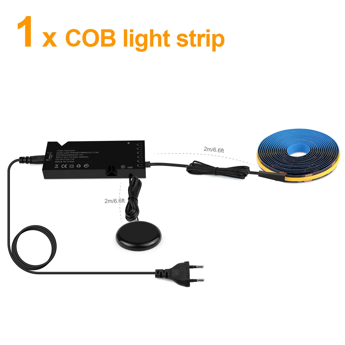 Smart COB LED Touch Strip Light from CORVO