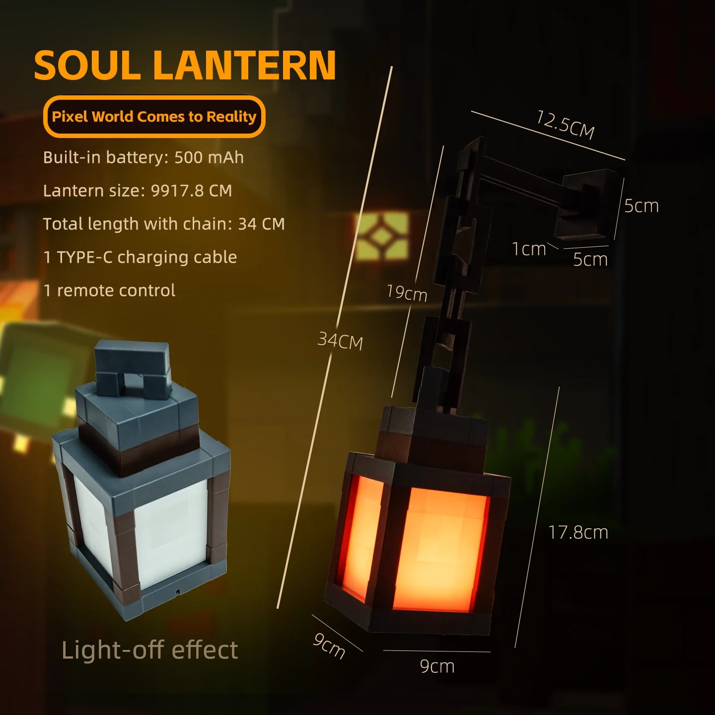 16-Color Pixel Night Lamp From CORVO