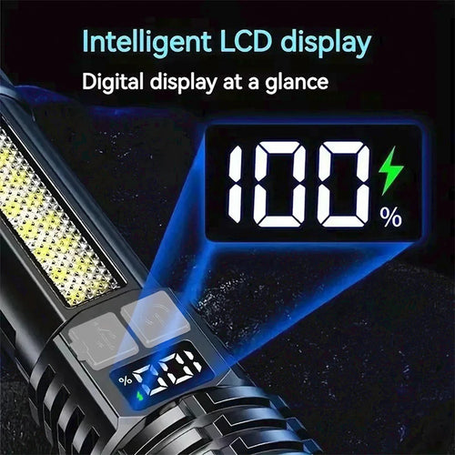 High Power LED Flashlight Powerful TYPE-C Rechargeable from CORVO