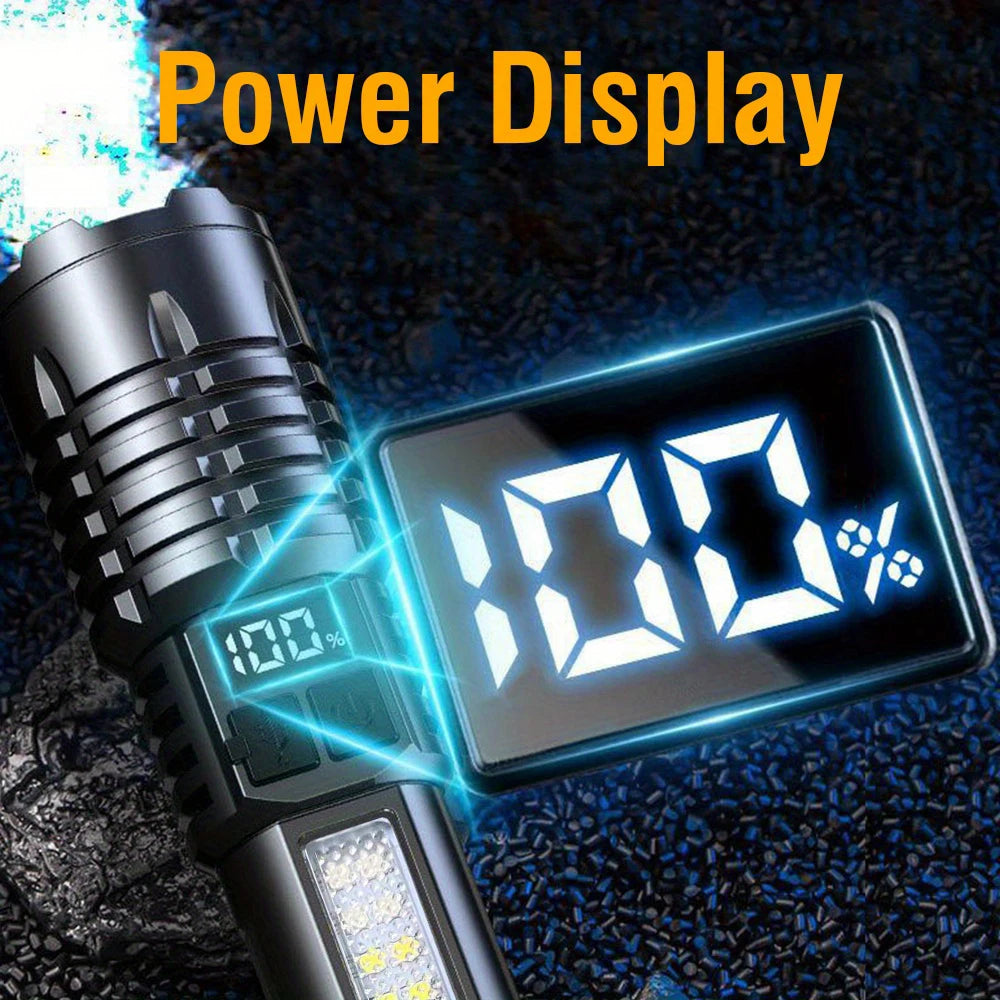 Powerful USB Rechargeable COB Flashlight from CORVO