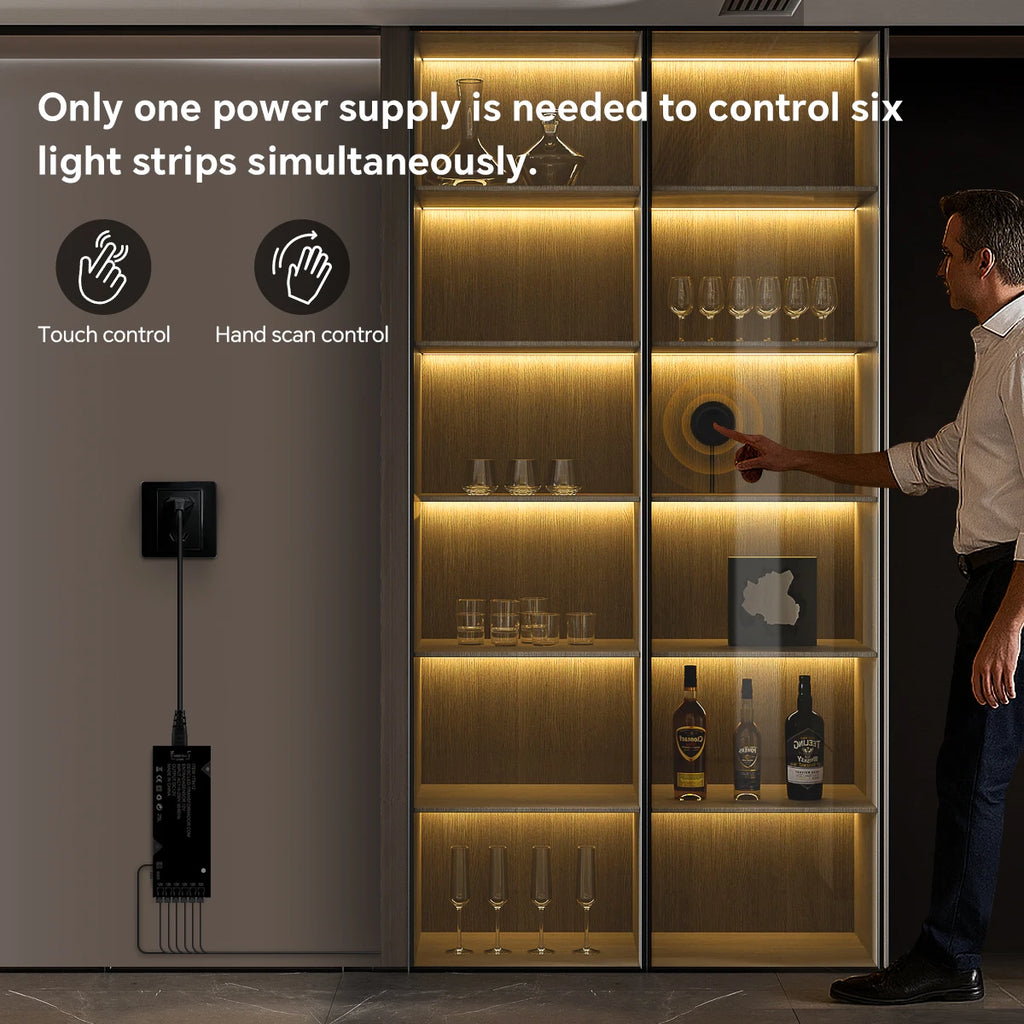 Smart COB LED Touch Strip Light from CORVO
