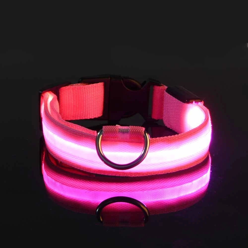 Nylon LED Night Safety Flashing Glow for Dogs from CORVO