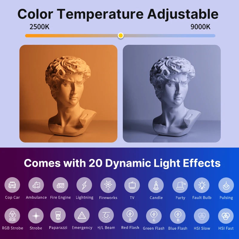 VL119 RGB LED Light Wand from CORVO