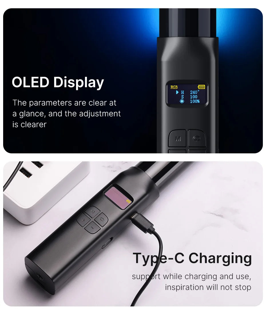 VL119 RGB LED Light Wand from CORVO