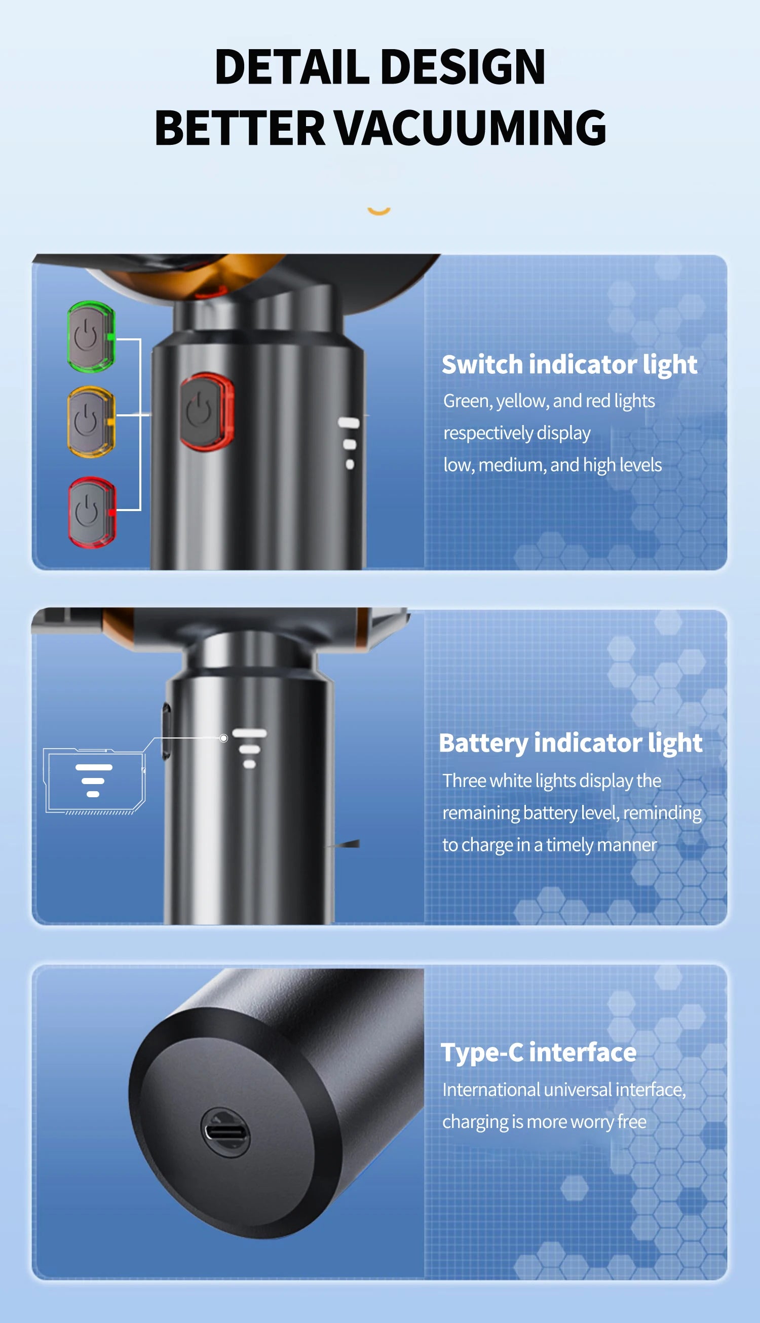 Mini portable Vacuum & Blower from CORVO