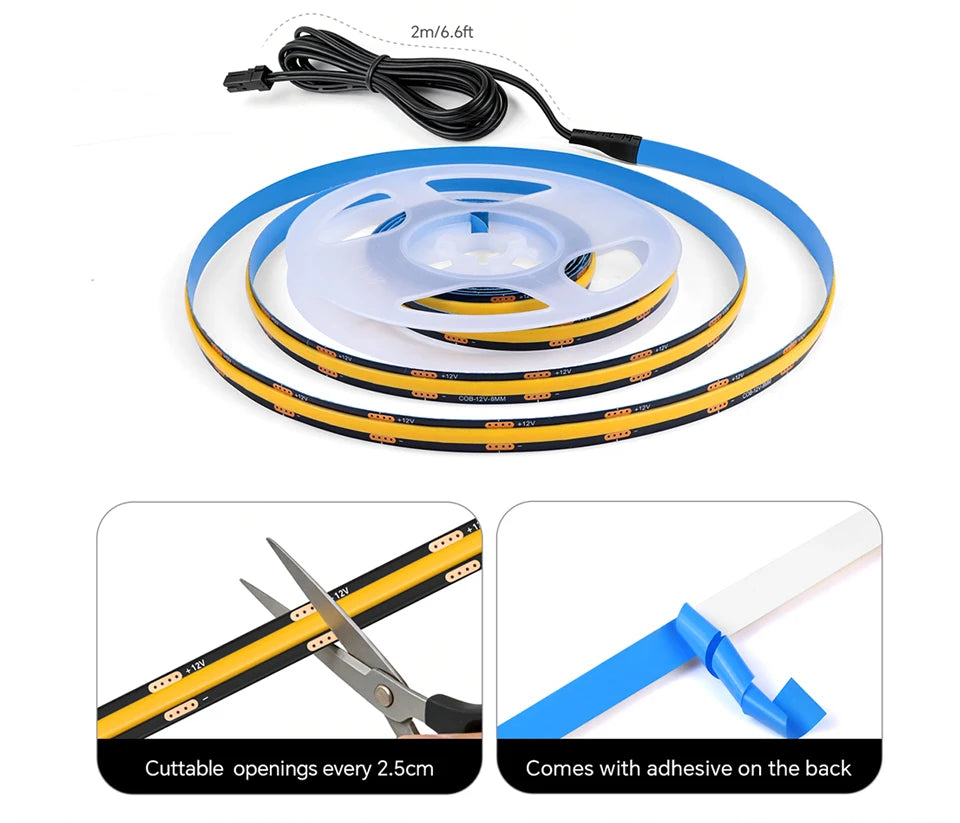 Smart COB LED Touch Strip Light from CORVO