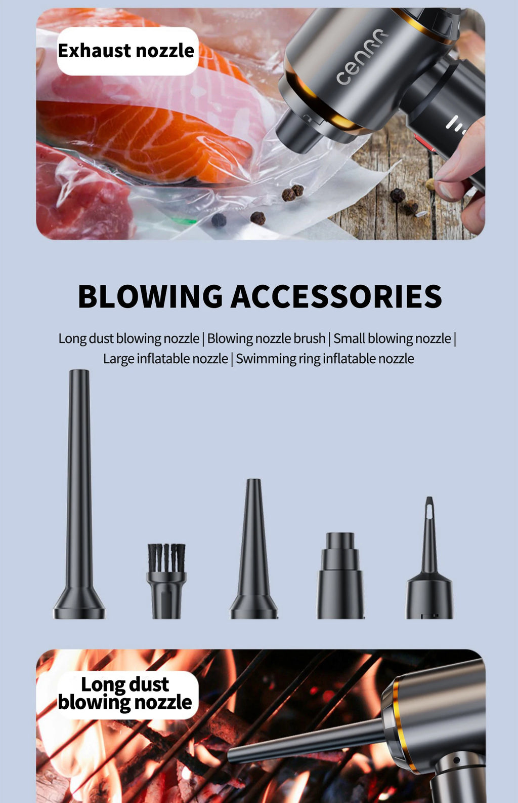 Mini portable Vacuum & Blower from CORVO